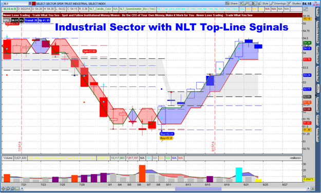 Industry Sector on NLT Top-Line